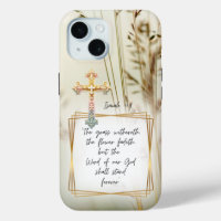 Inspirierende Natur Glaube Gras Pastell Kreuz