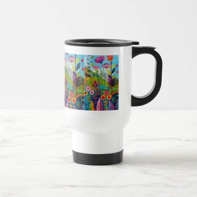 Inspirierende Tasse für Arbeit und Reisen" (Rechts)