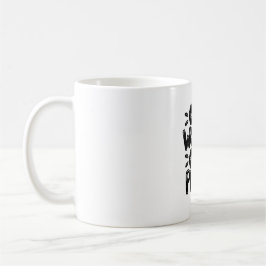 Inspirierende Typografie-Design-Klassikertasse Kaffeetasse