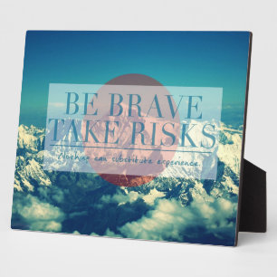 inspirierende und motivierend Zitate Fotoplatte