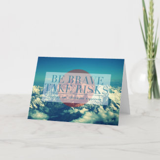 inspirierende und motivierend Zitate Karte