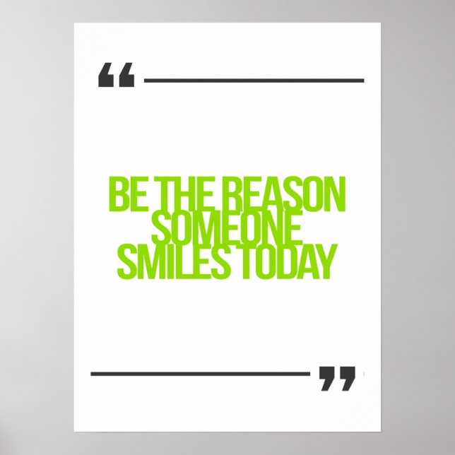 inspirierende und motivierend Zitate Poster (Vorne)