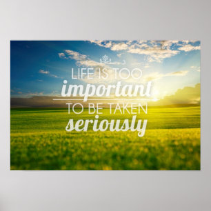 inspirierende und motivierend Zitate Poster
