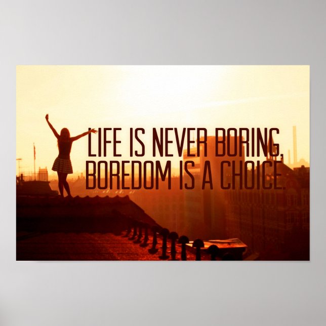 inspirierende und motivierend Zitate Poster (Vorne)