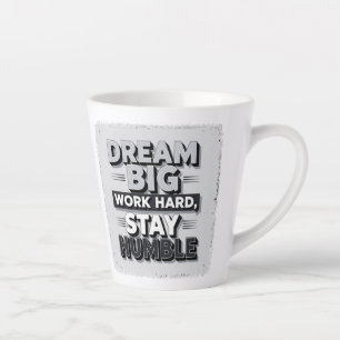 Inspirierende und motivierende Typografie-Zitat-Ku Milchtasse