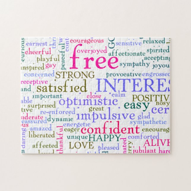 inspirierende Worte (Horizontal)