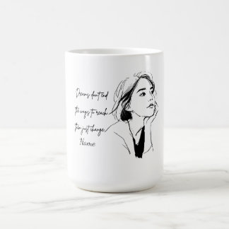Inspirierende Zitat-Personalisierte-Kaffeetasse Kaffeetasse