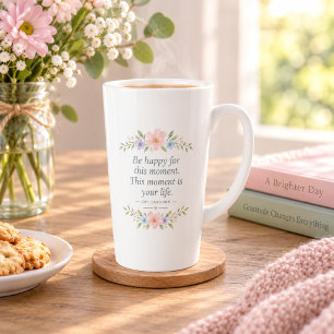 Inspirierende Zitat-Tasse Milchtasse