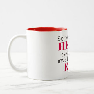 Inspirierende Zitat-Zweifarben-Kaffeetasse Zweifarbige Tasse