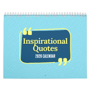 Inspirierende Zitate 2026 Kalender