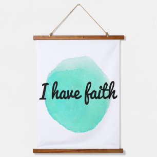 inspirierende Zitate für positive Vibes Wandteppich Mit Holzrahmen