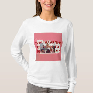 inspirierende Zitate zum Frauentag T-Shirt
