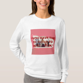 inspirierende Zitate zum Frauentag T-Shirt