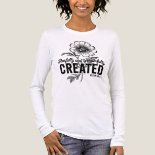 Inspirierender christlicher Vers Tri-Blend Shirt