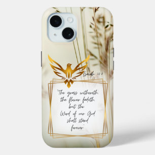 Inspirierender Glaube Natur Gras Gold Taube Case-Mate iPhone Hülle