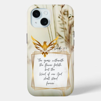 Inspirierender Glaube Natur Gras Gold Taube Case-Mate iPhone Hülle