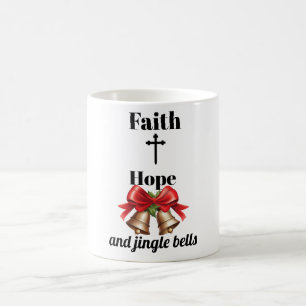 Inspirierender Kreuz- und Glockenbecher Kaffeetasse