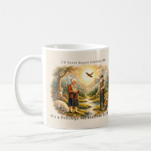 Inspirierender Ruhestands-Kaffeebecher Kaffeetasse