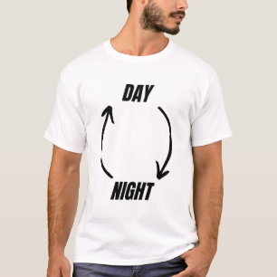 Inspirierender Tag-Nacht-Übergang  T-Shirt