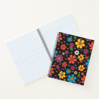 Inspirierendes Blumenjournal Notizbuch