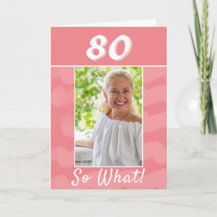 Inspirierendes Foto mit Wasserfarben in Rosa zum 8 Karte