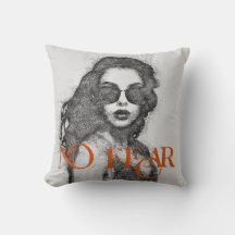 Inspirierendes Geschenk ohne Angst für sie Wandkun