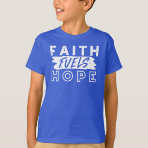 Inspirierendes Glaubenszitat – Glaube nährt Hoffnu T-Shirt