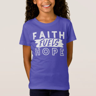 Inspirierendes Glaubenszitat – Glaube nährt Hoffnu T-Shirt