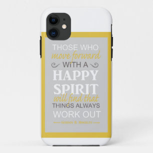 inspirierendes Gordon B. Hinckley LDS-Zitat Case-Mate iPhone Hülle