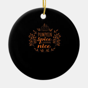 inspirierendes Herbstangebot Keramik Ornament