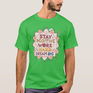 Inspirierendes Mandala mit motivierenden Zitaten f T-Shirt