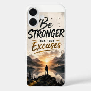 Inspirierendes motivierendes Handyhüllen-Design iPhone 16 Hülle