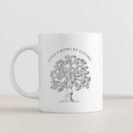 Inspirierendes positives Denkweise-Zitat Kaffeetasse