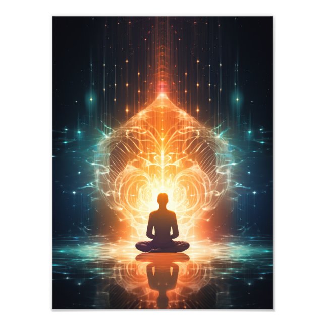 inspirierendes spirituelles Erwachen Fotodruck (Vorne)