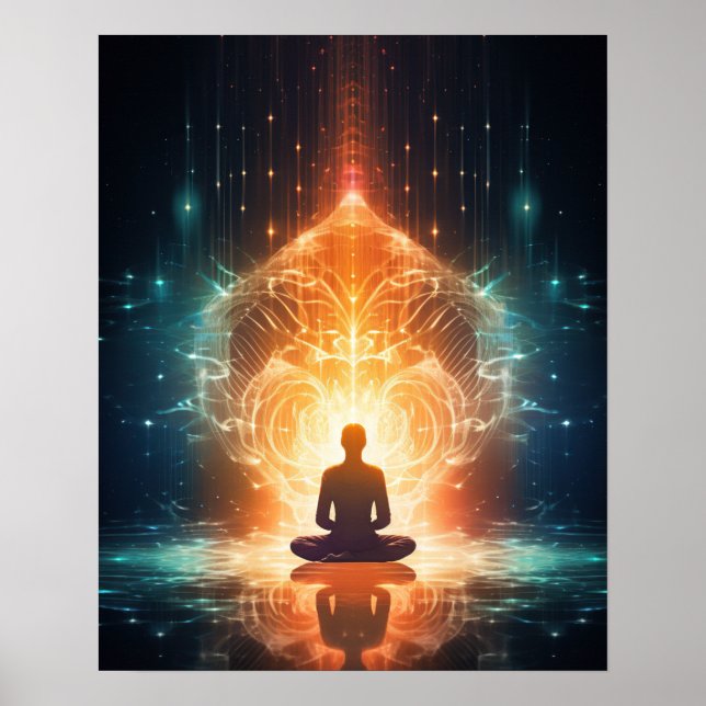 inspirierendes spirituelles Erwachen Poster (Vorne)