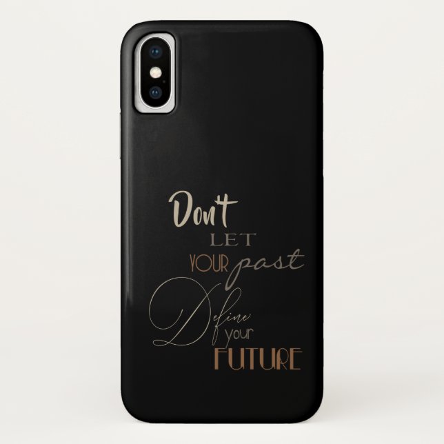 inspirierendes Zitat - Definieren Sie Ihre Zukunft Case-Mate iPhone Hülle (Rückseite)