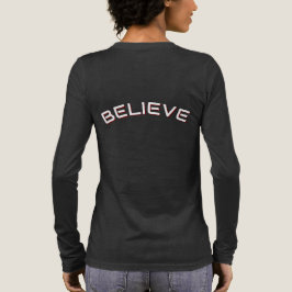 inspirierendes Zitat "Glauben" Tri-Blend Shirt