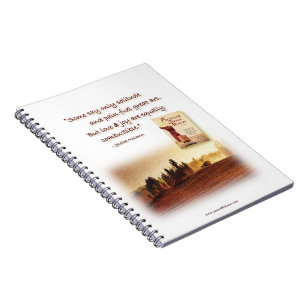 inspirierendes Zitat-Notizbuch Notizblock