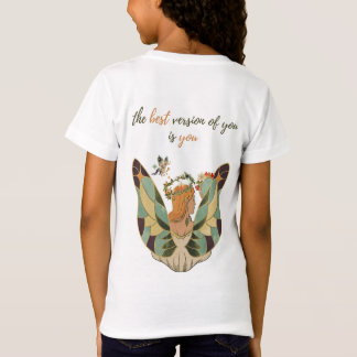 Inspirierendes Zitat T‑Shirt – Die beste Version v T-Shirt