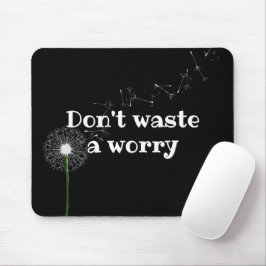 inspirierendes Zitat und Lüster Mousepad