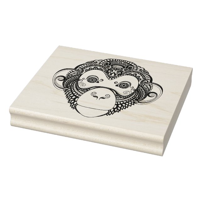 Inspiriert Affendesign Gummistempel (Stempel)