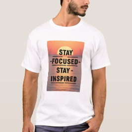 Inspiriert Bleibe bleibe T-Shirt