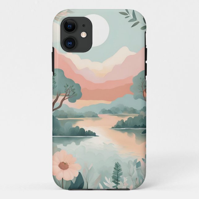 Inspiriert bleibe - Motivierend und aufwerbende De Case-Mate iPhone Hülle (Rückseite)