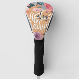 Inspiriert bleibe - Motivierend und aufwerbende De Golf Headcover