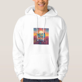 Inspiriert bleibe - Motivierend und aufwerbende De Hoodie