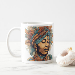 Inspiriert bleibe - Motivierend und aufwerbende De Kaffeetasse