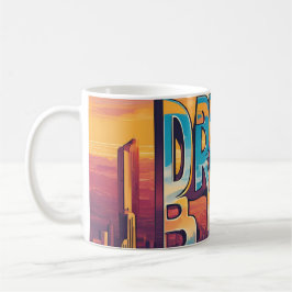 Inspiriert bleibe - Motivierend und aufwerbende De Kaffeetasse