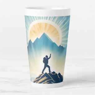 Inspiriert bleibe - Motivierend und aufwerbende De Milchtasse