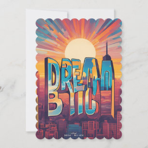Inspiriert bleibe - Motivierend und aufwerbende De Save The Date
