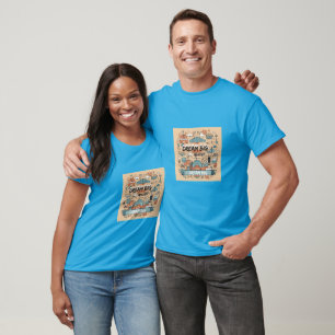 Inspiriert bleibe - Motivierend und aufwerbende De T-Shirt